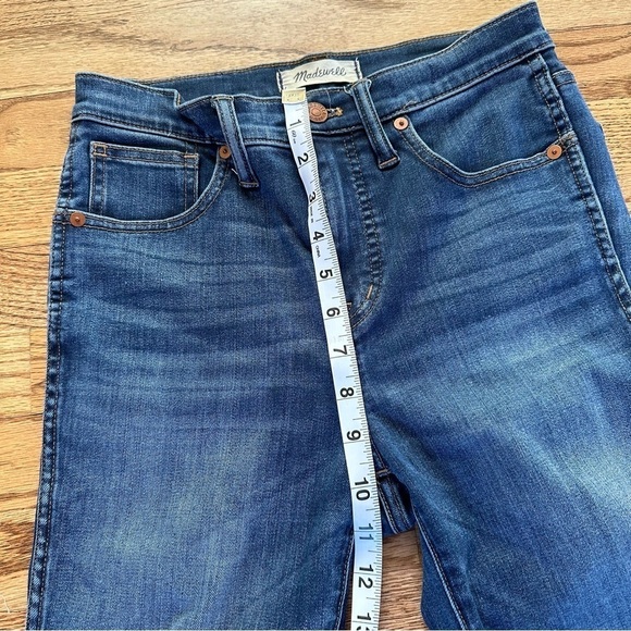 MADEWELL 10" High-Rise Skinny Jeans in Danny Wash: TENCEL™ Denim Edition SZ 26 - Picture 11 of 14